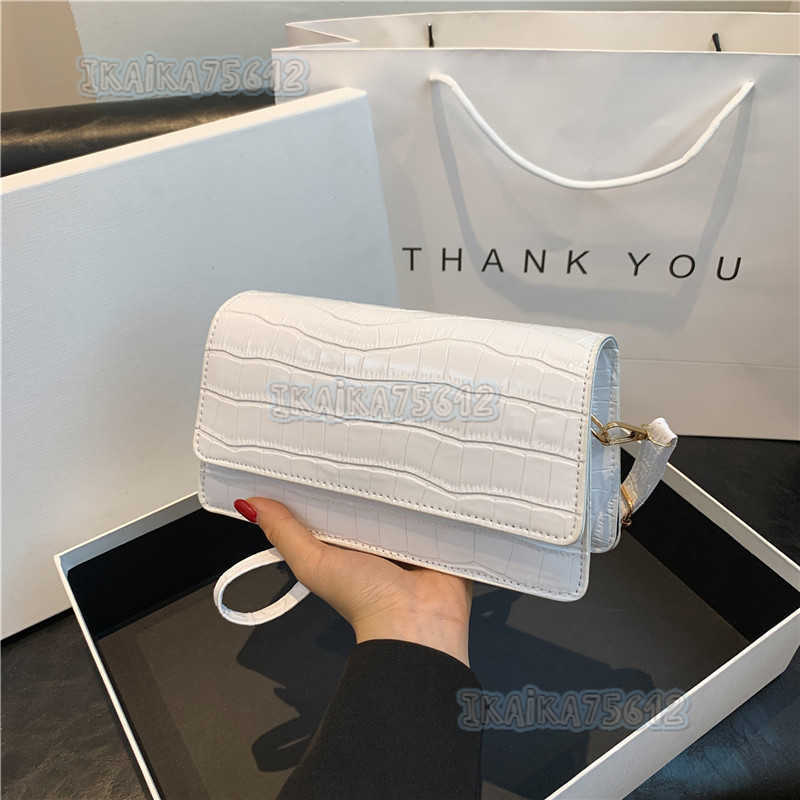 Trendy Fashion Solid Color Texture Celebrity Style Elegant Small Bag for Women 2023 Summer Single Shoulder Crossbody Bag Small Square Bag H250806
