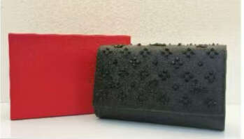 Designer Bag Luxury Bags CL Women's Business Handbag Chrietianl Rivets Large Wallet Leather High-End Sense Elegant Crossbody Bag Gift Box Size 23.5*17*8Cm Ded