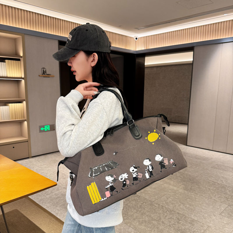 New Graffiti Print Travel Large Capacity Unisex Sports Yoga Bag Multifunctional Casual