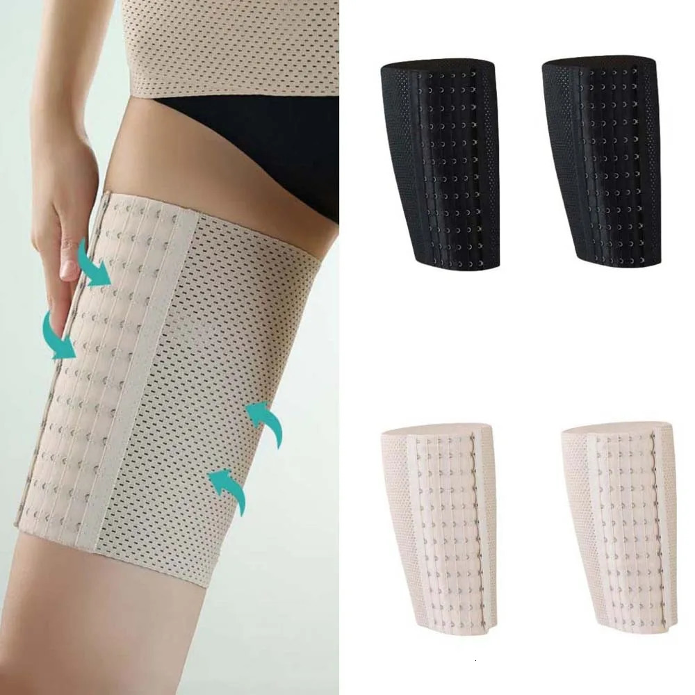 With Buckle Compression Legs Shaper Compression Arms Leg Shaper Sleeves Slimming Shapewear Side Fat Cinching Straps 250805