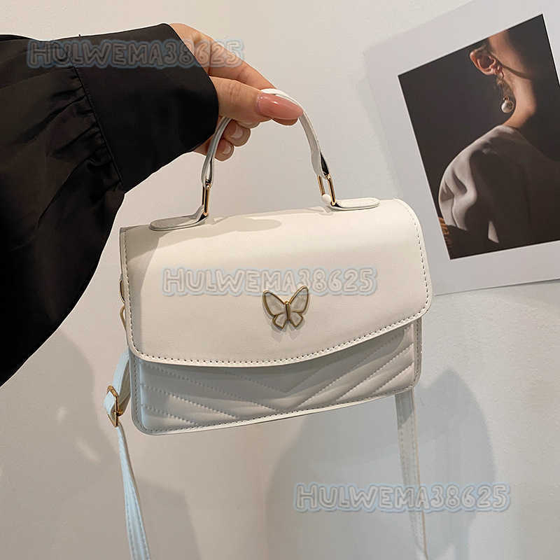 Minimalist Trendy Fashion Crossbody Bag 2025 Autumn New Style Quilted Shoulder Bag Niche Versatile Handheld Small Square Bag H250806