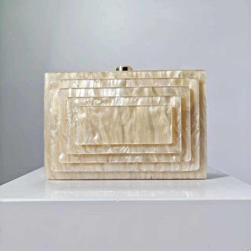 Women's Handbag Dinner Retro ing Trend Acrylic One-shoulder Chain Bag Girl