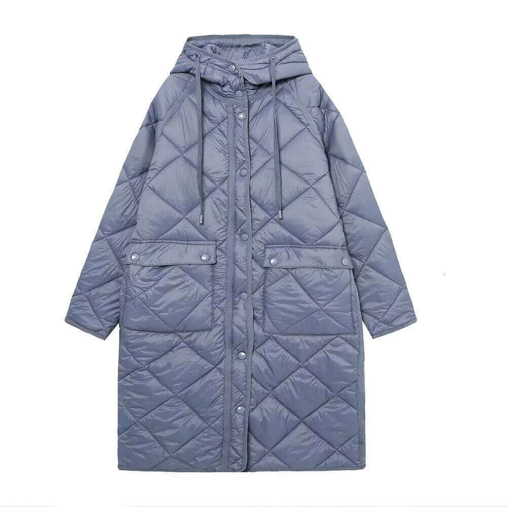 Designer Clothing 2025 Winter New Fashionable Women's Clothing With Elegant Design European And American Style Long Cotton Pilot Jacket