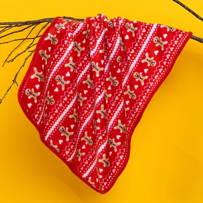 Soft Fluffy Pet Blanket Winter Warm Dog Blanket Cute Pet Bed Sheet Warm and Comfortable Cat and Dog Cushion Blanket Pet Supplies 250804