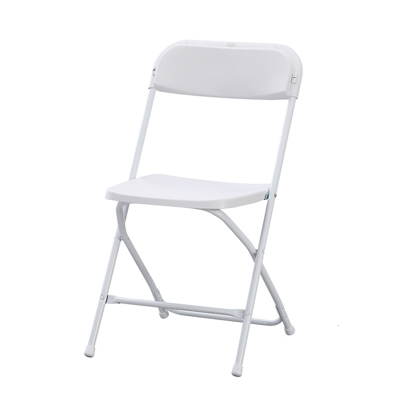 Foldable for Home Use, Portable Backrest Computer Training Stall Office Chair, Outdoor Plastic Chair