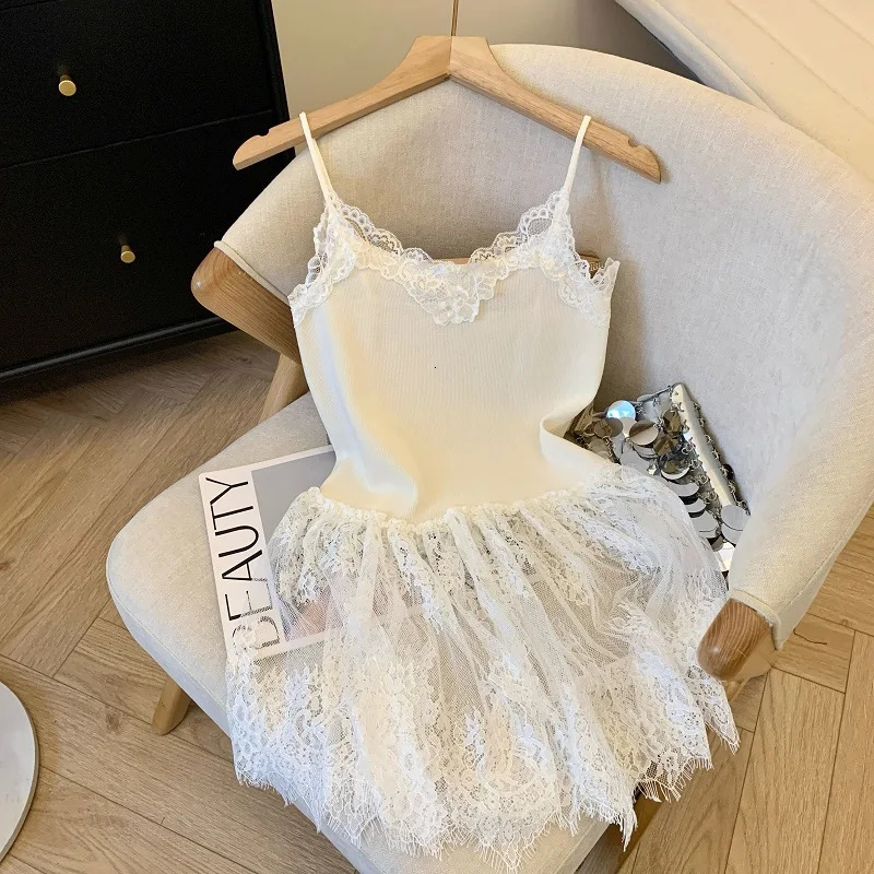 Women Black Gothic Strap Sweater Set Harajuku Korean Y2k Long Sleeves Jumper Sweaters Winter College Vintage 2000s Clothes 250806