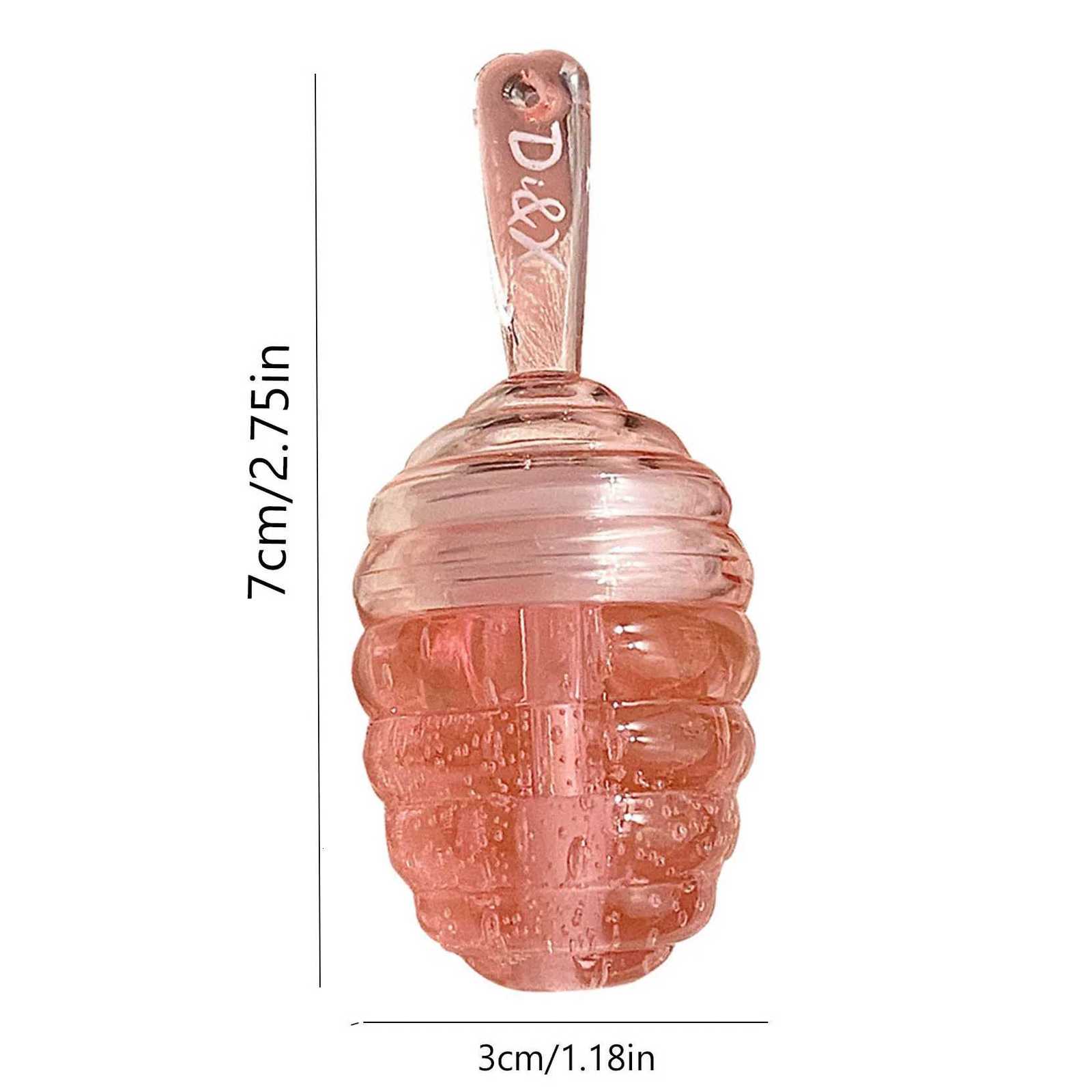 1/2pcs Honey Pot Lip Oil Long Lasting Moisturizing Clear Lip Oil Liquid Lipstick Lip Gloss Makeup CosmeticsXJ250807