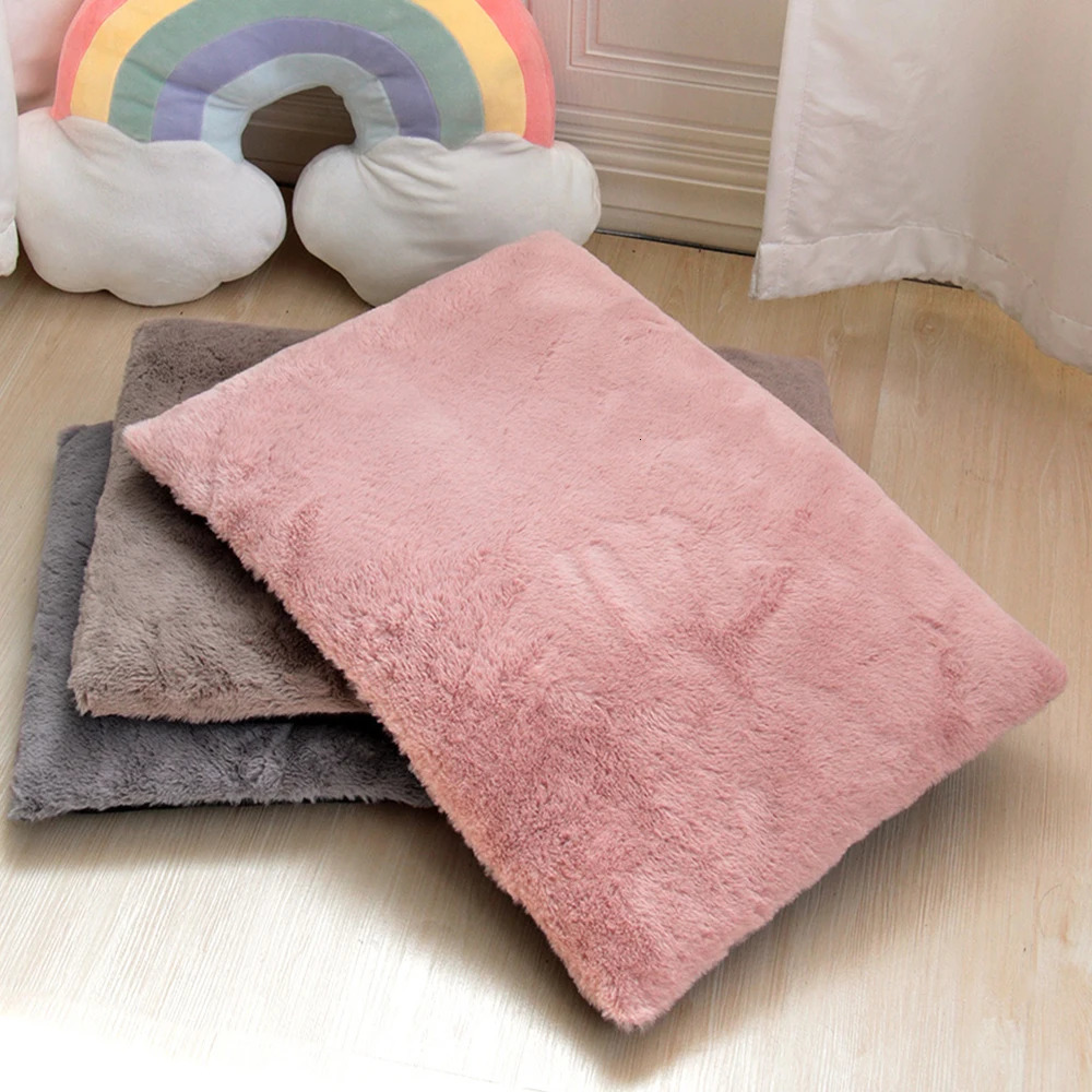 Thick Dog Sleeping Mat Warm Winter Pet Bed Mattress Puppy Cat Sofa Blanket For Small Large Dogs Cats Kennel Washable 250804