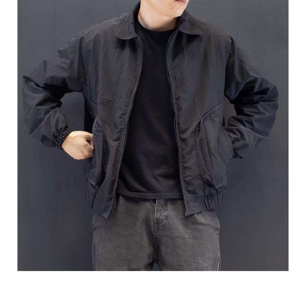 Purchase By Size Chart 2024 Spring And Autumn New Coat Brand Workwear Casual Jacket Trendy Versatile Men's Wear