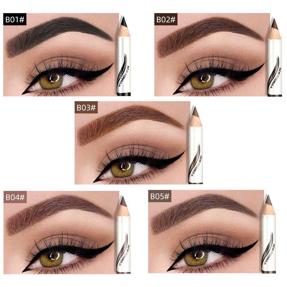 1pcs Waterproof Eyebrow Pencil Art Tint Makeup Eye Brow Pen Enhancers Long Lasting 5 Colors Eyebrow Pen Women Beauty Cosmetic W250807