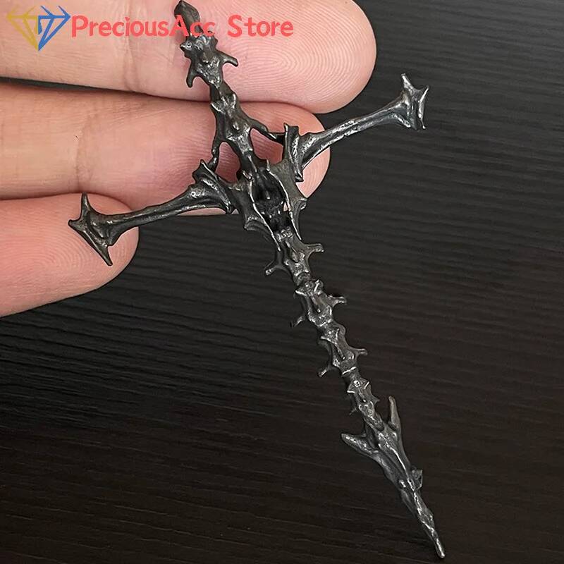 New Retro Skeleton Personality Cross Pendant Necklace For Men Women Minimalist Punk Rock Choker Party GothicJewelry Gifts Jewelry for Women