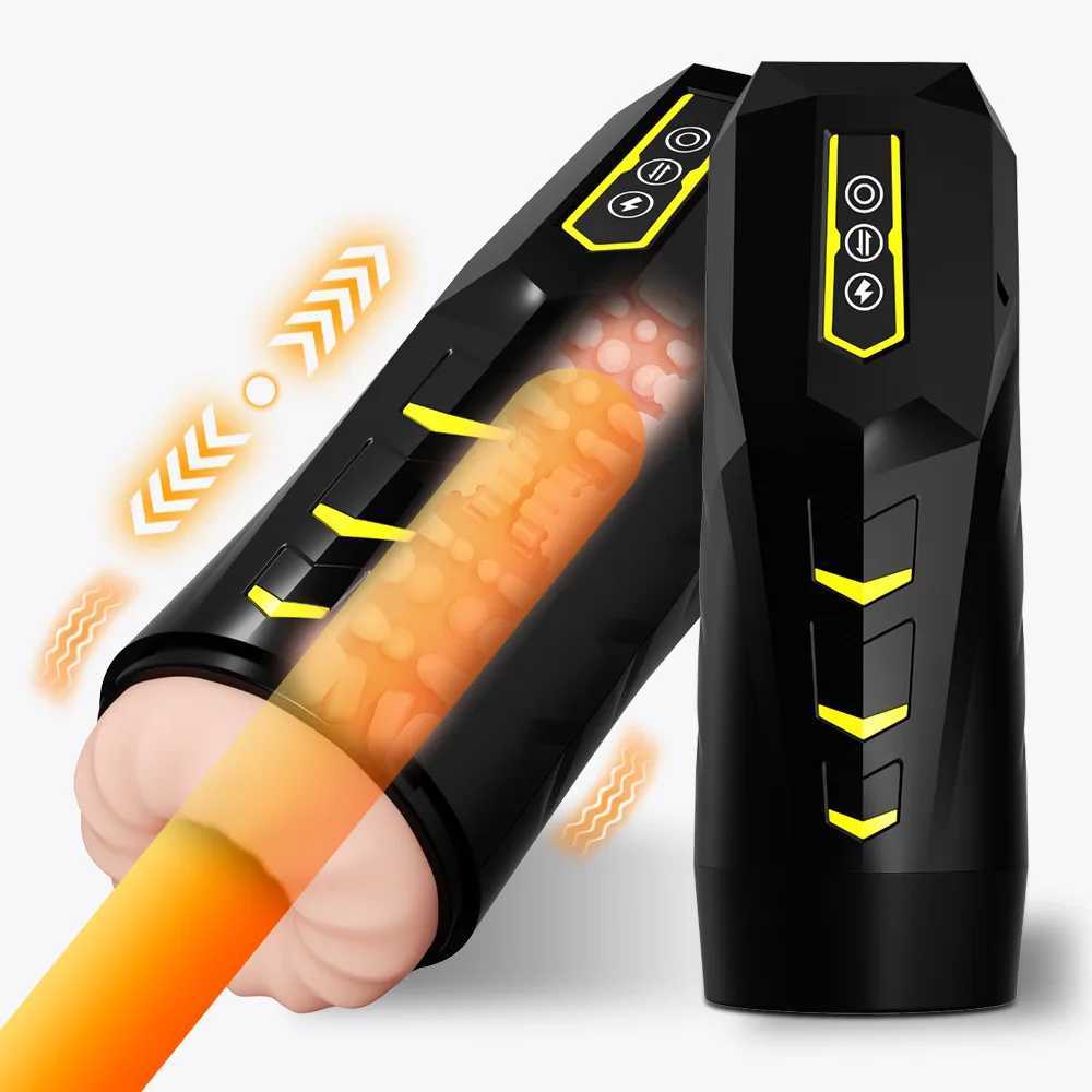 Adult Toy Automatic Male Masturbation Cup Penis Enlarger Penis Pump Vagina Pussy Sex Toy For Men Masturbator Adult Supplies 18+ W250807