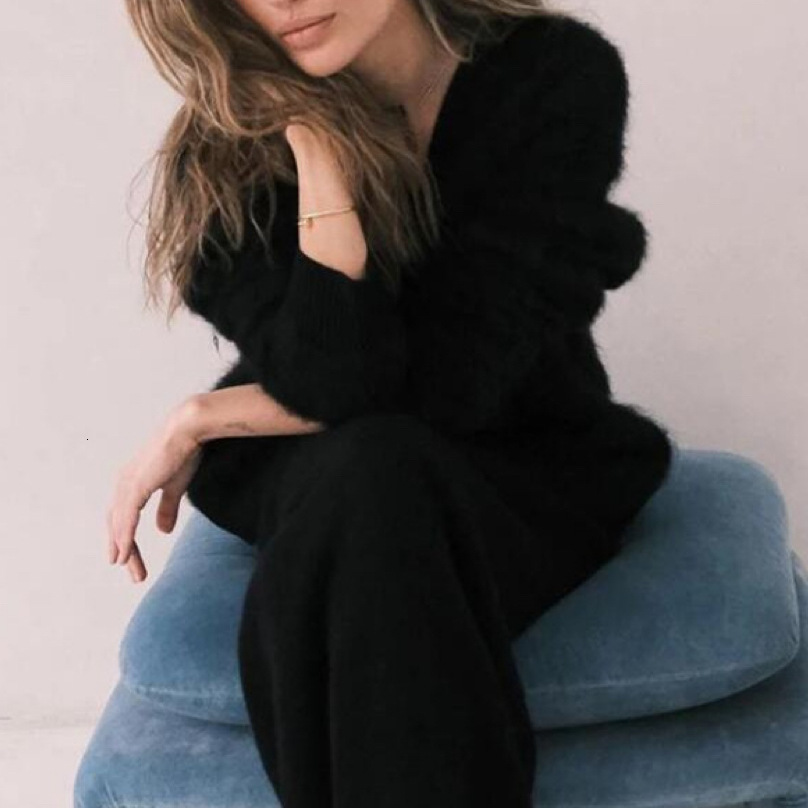 Casual Elegant Cashmere Sweater Winter Sweater Knit Women's Sweater For Autumn 240813