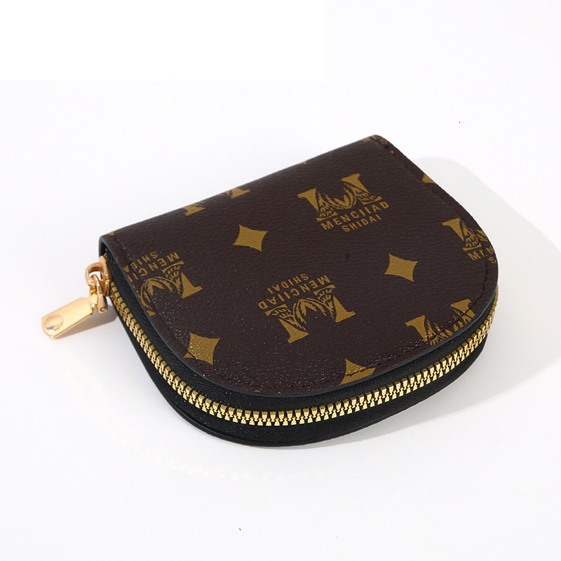 Designer 2025 New European And American Women Printed Wallet Fashionable Multi-purpose Multi-card Slot Card Holder Card Box Multi-functional Zipper Co
