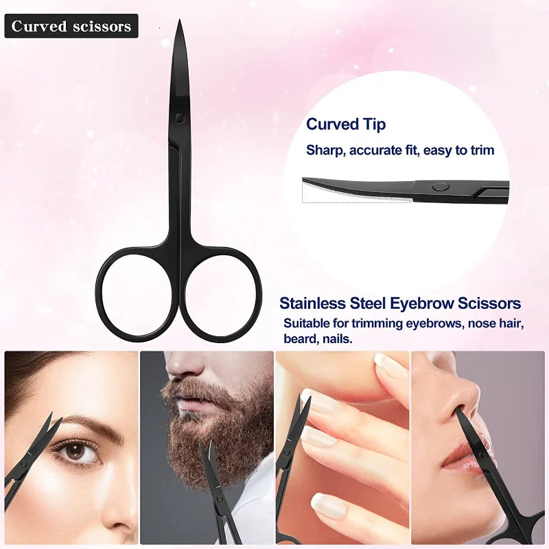 Eyebrow Razor Trimmer Kit Eyebrow Grooming Set for Women and Men Comb Tweezers Scissors Brow Razors Eyebrow Brush Beauty Tools 250805