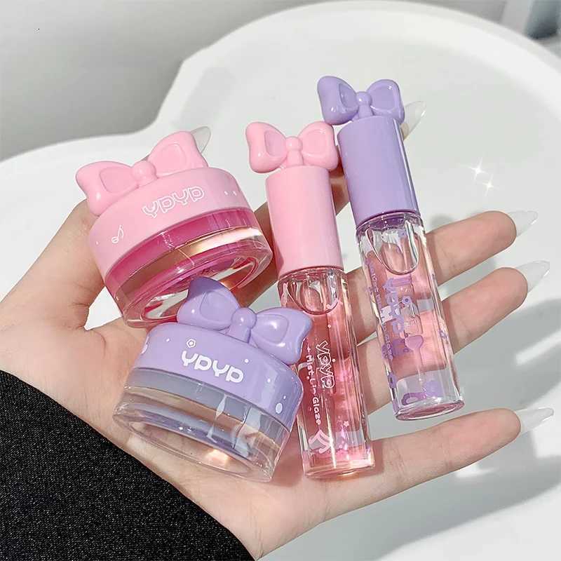 YPYP Zhencui Lip Care Set Moisturizing Water Light Jelly Day and Night Thick Apply Female Lip Balm 3.8g+2.8mlXJ250807