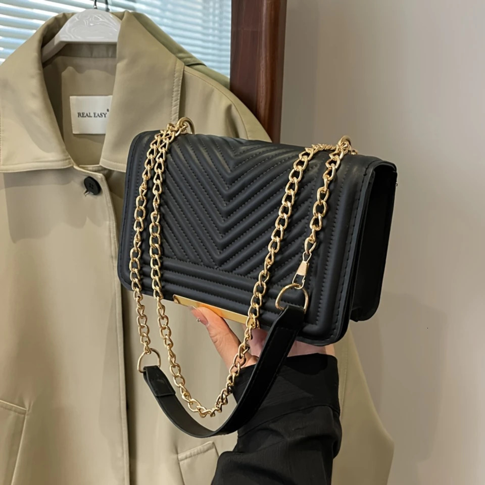 Solid Color Mini Shoulder Bag Textured Quilted Detail Flap Crossbody Bag For Women 250807