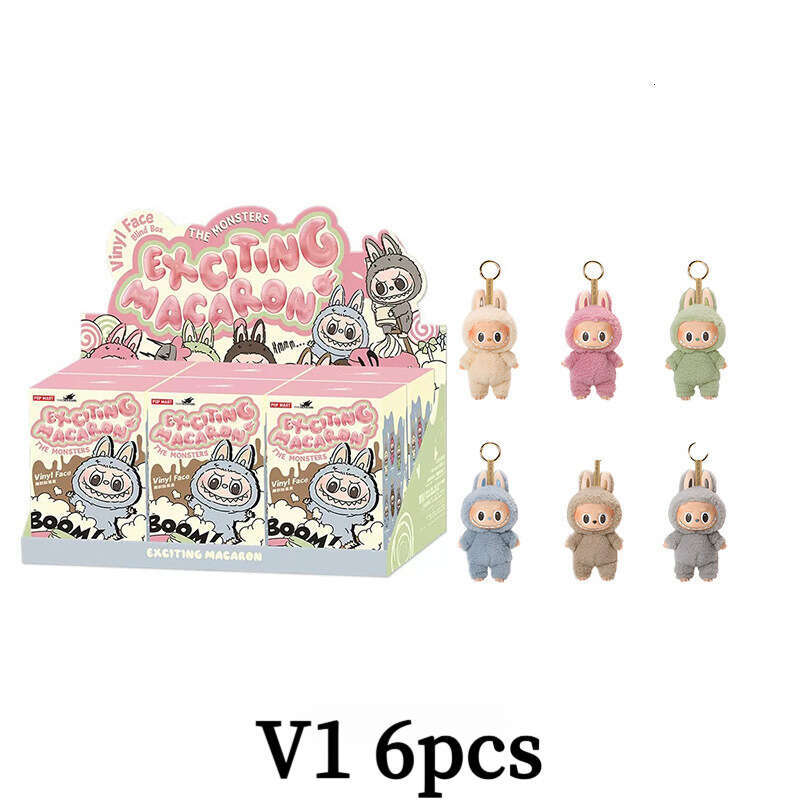 labubu High Quality Replica Blind Box Labubus Keychain Backpack Decoration Kawaii Kids Toys Surprise Christmas Gift Mystery Box labubudoll