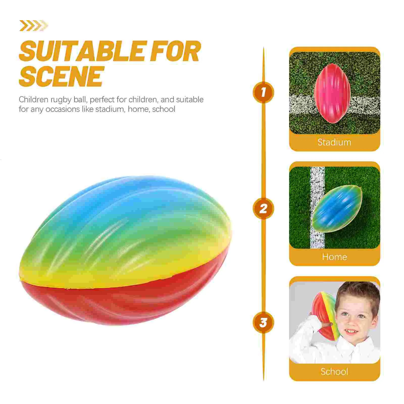 Football Toy Training Rugby Major Balls Kids Sports Toys Youth Pu Mini for Childrens Small Footballs 250729