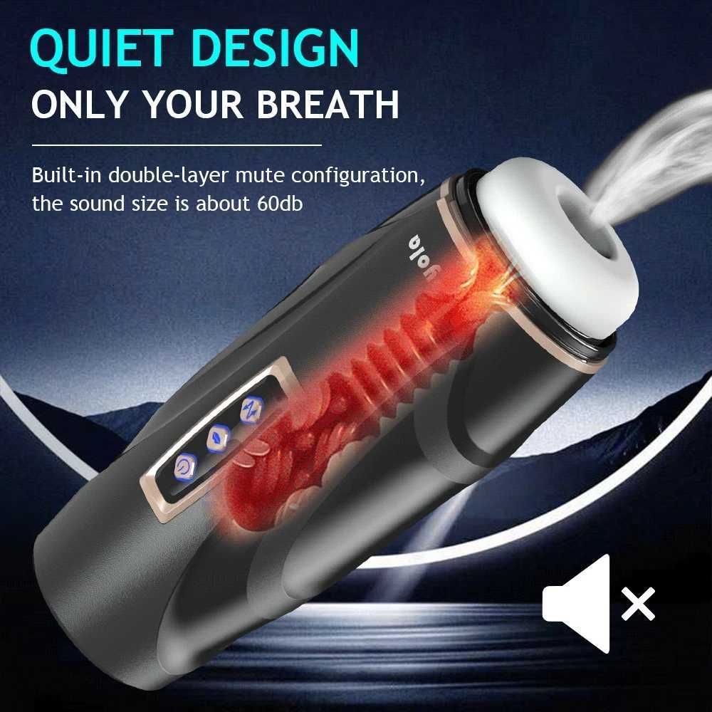 Automatic Thrusting Sucking Male Masturbator 3D Realistic Masturbation Cup Textured Blowjob Pussy Stroker Sex Toy for Adult Men 18+ W250807