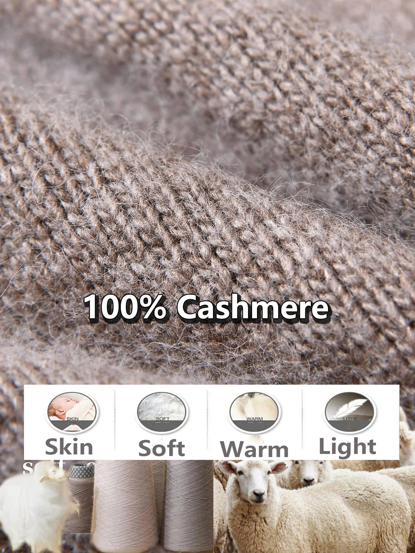 100shmere Beanie Hat for Womens Winter Satin Lined Knitted Solid SKullies Cap Silk Lining Soft Warm Slouchy Bonnet 250805