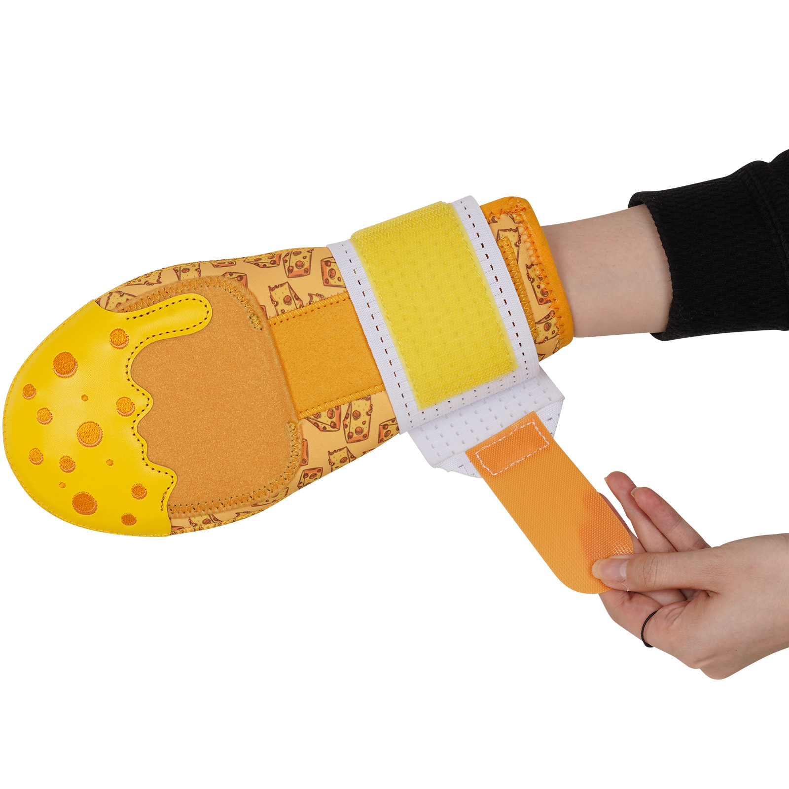 Sliding Mitt Slide Youth Yellow Cheese Glove Baseball Oven Baserunning Mitten Runner Softball Hand Guard