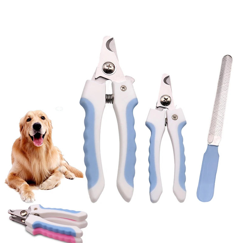 Pet Nail Clippers Sharp Blades Suitable for Medium Large Pet Nail Clippers with Sickle Cat Stainless Steel Grooming Scissors 250805