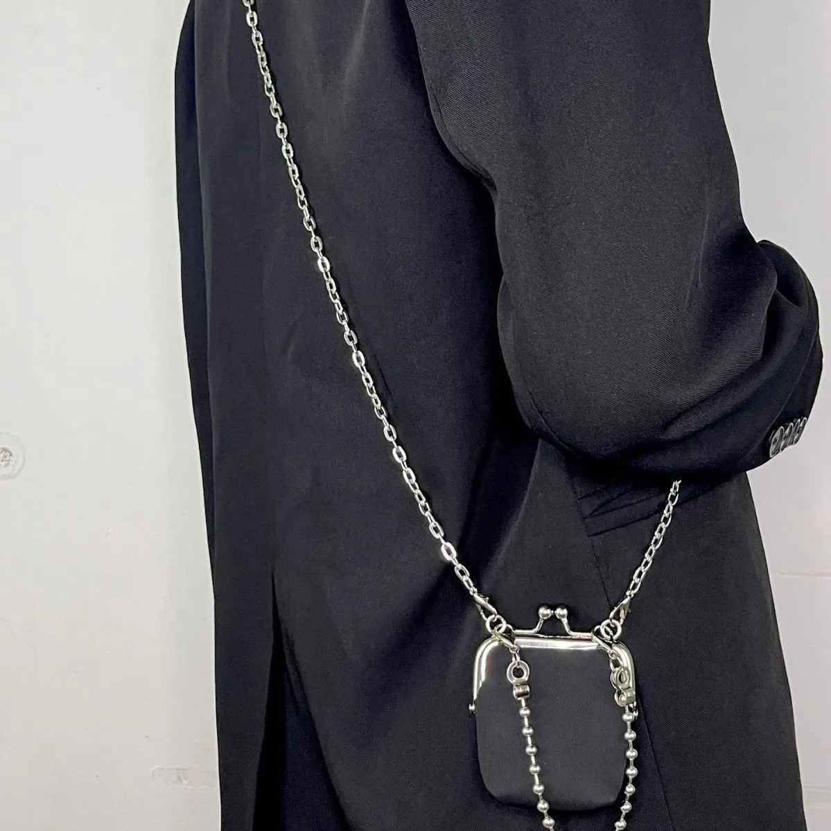 Clip on Coin Purse for Women High-quality Denim Shoulder Bag Fashionable Lipstick Mini Crossbody Bag 250805