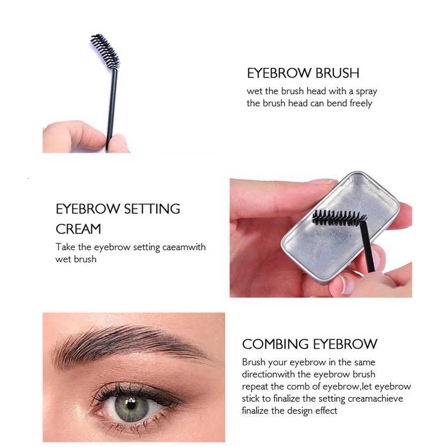 Colorless Transparent Eyebrow Gel Styling Soap Long-lasting Natural Refreshing Eyebrow Styling W250807