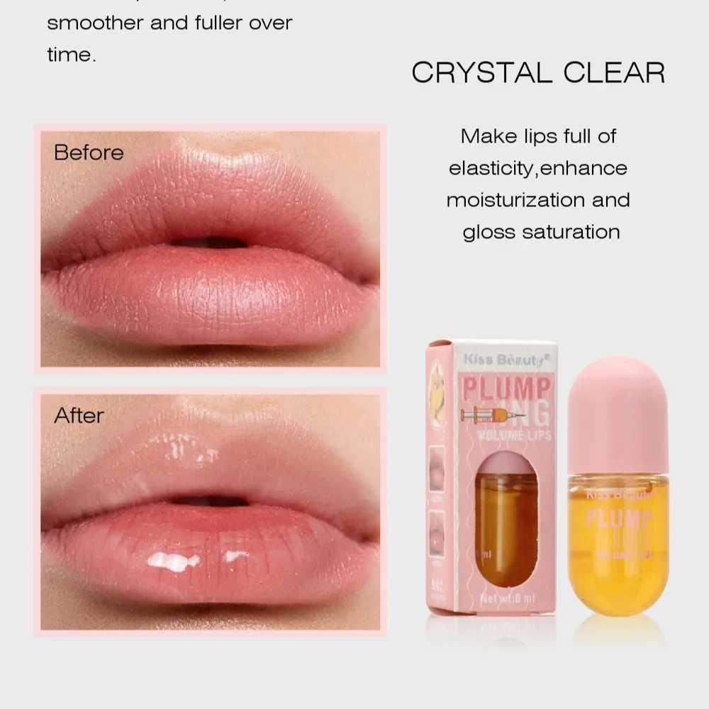 Lip Plumper Oil Instantly Plumps Lips Increasing Lip Elasticity Long-lasting Moisturize Gloss Saturation Beauty Makeup Lip CareXJ250807