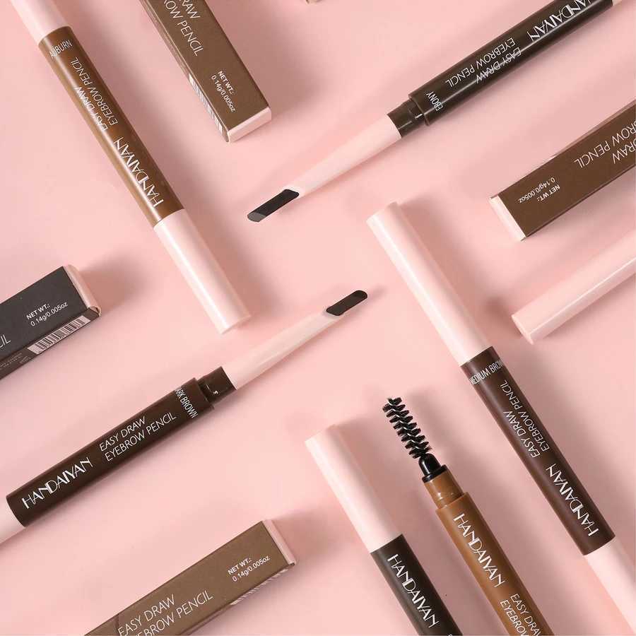 Eyebrow Cosmetics Pencil Waterproof Double-headed Eyebrow Tattoo Natural Long-lasting Makeup Paint Wild Eyebrow Pencil W250807