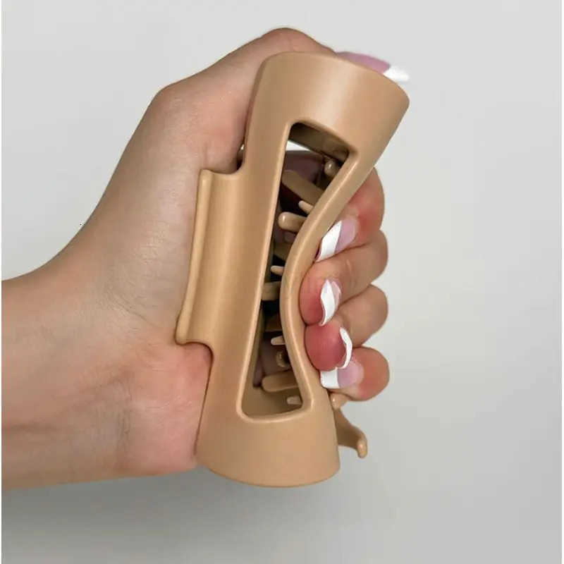 Safe Soft Silicone Clip Anti Collision Protection for The Back of The Head Anti Fall Womens Hair Claw Clip Headwear M250807