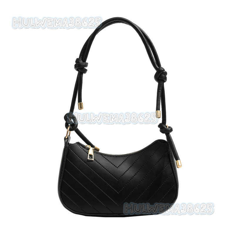 Trendy Fashion Solid Color Versatile Single Shoulder Underarm Bag 2024 Spring New Style Chic Crossbody Small Square Bag H250806