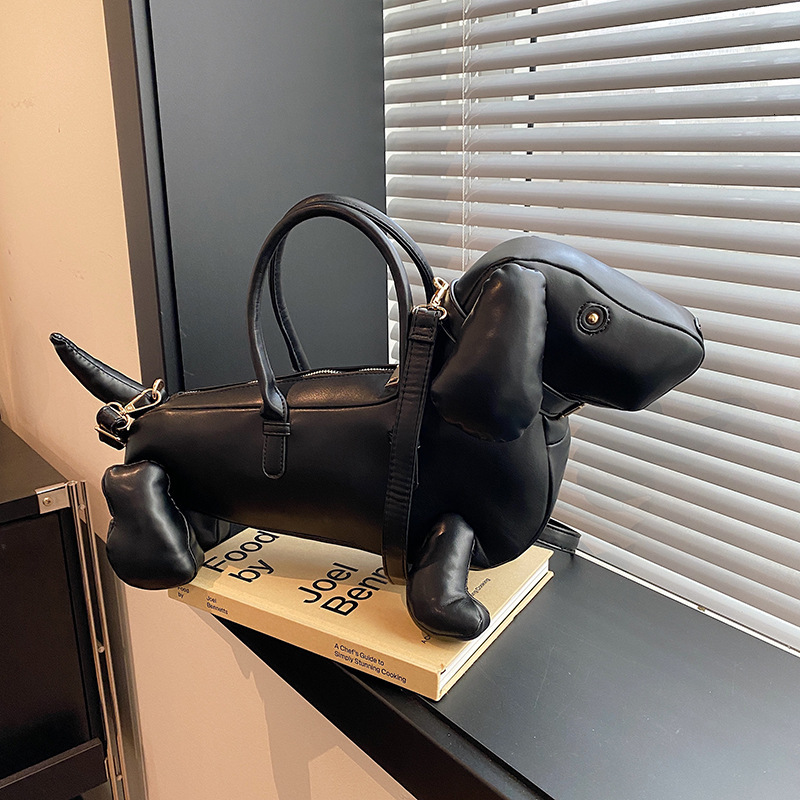 Free shipping designer Creative Commuting Large Bag for Women New Niche Dachshund Handbag High-end Casual Shoulder Bag Crossbody Bag
