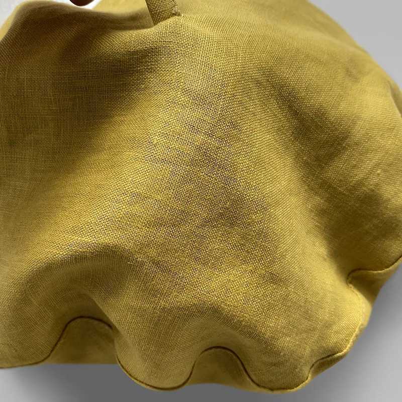 Linen Beret Spring And Summer Breathable Lightweight Fashion Versatile Casual Hat Female Literary Painter Hat XJ250807