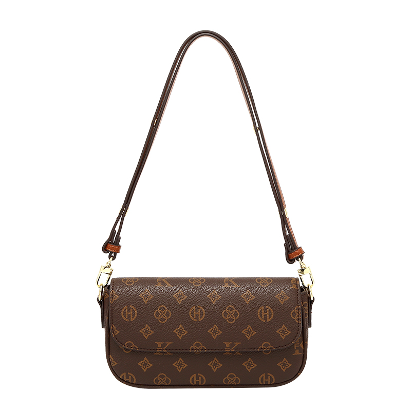 MKF designer bag free shipping Light luxury high-quality vintage floral shoulder bag with classic casual print and simple womens crossbody bags