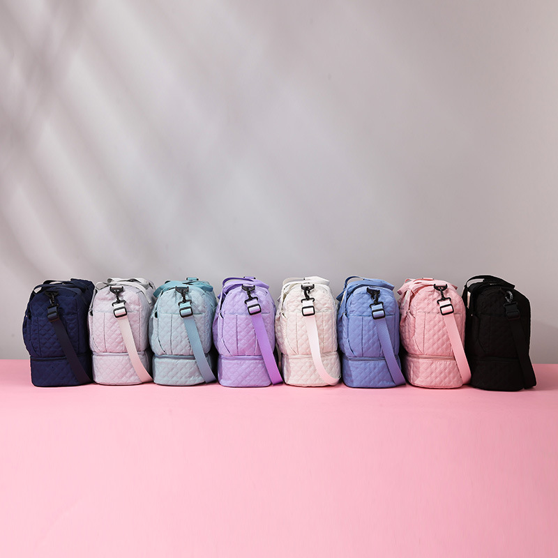 New Large Capacity Travel Quilted Versatile Mother-Daughter High-Value Single Shoulder Handbag Multifunctional Storage Bag