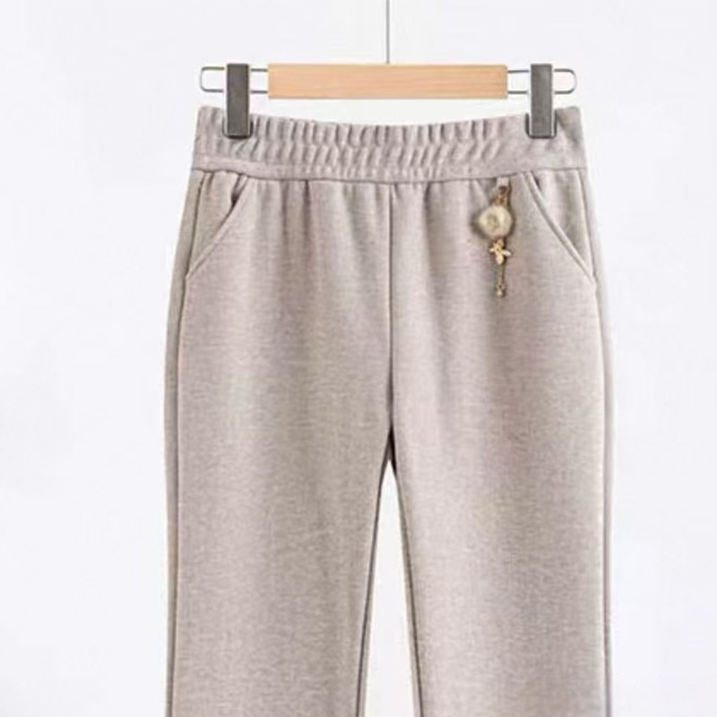 Xinyu Yi Autumn Collection Acetate Cashmere Fashionable Women's Pants Suitable for a Variety of Styles 25602