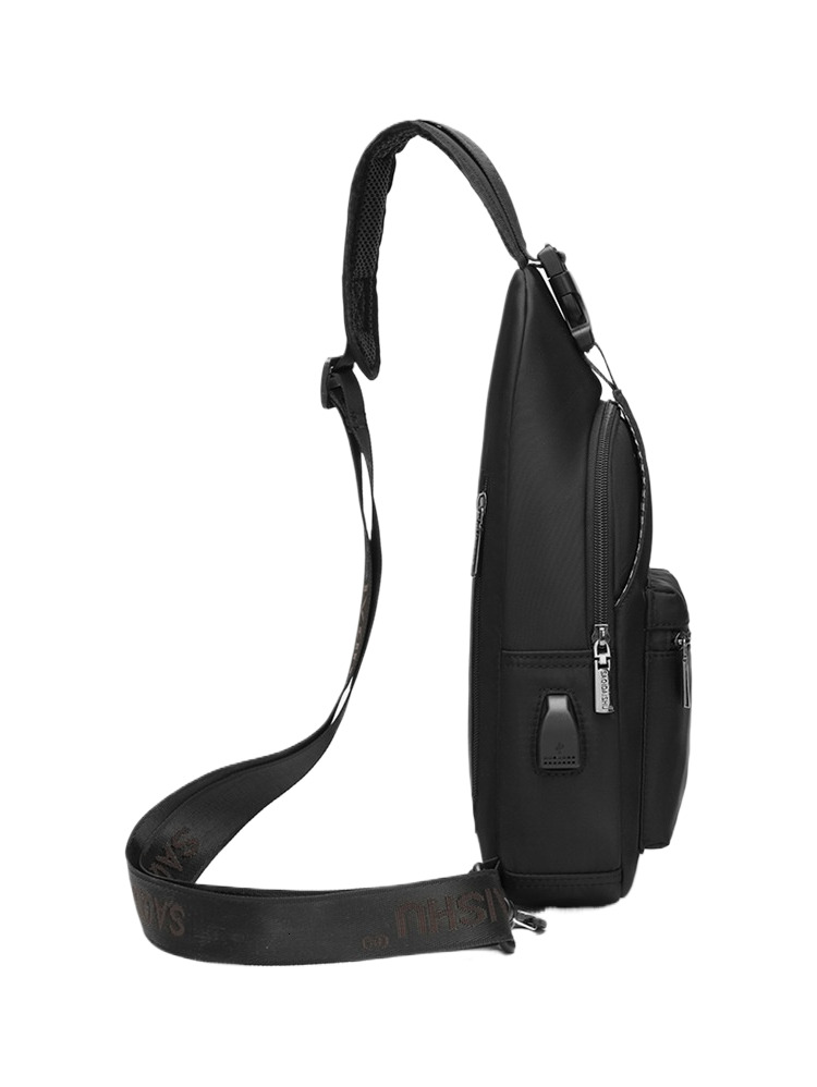 Free Shipping Designer Luxury Chest Bag Men's Crossbody Bag New Fashion Casual Large Capacity Waterproof Oxford Cloth Shoulder Bag Phone Bag Hand