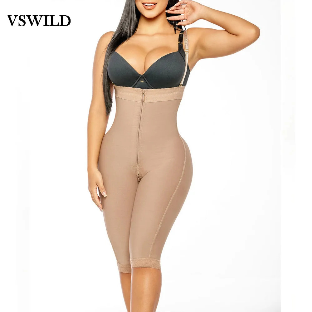 fajas Butt Lifter Shapewear Full Body Shaper Underwear Hip Enhancer Brief Straps Slimmer Waist Trainers Postpartum 250805