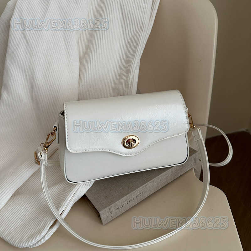 2025 Summer New Womens Bag Versatile Handheld Small Square Bag Fashion Simple High-quality Single Shoulder Crossbody High-end Feel Women H250806