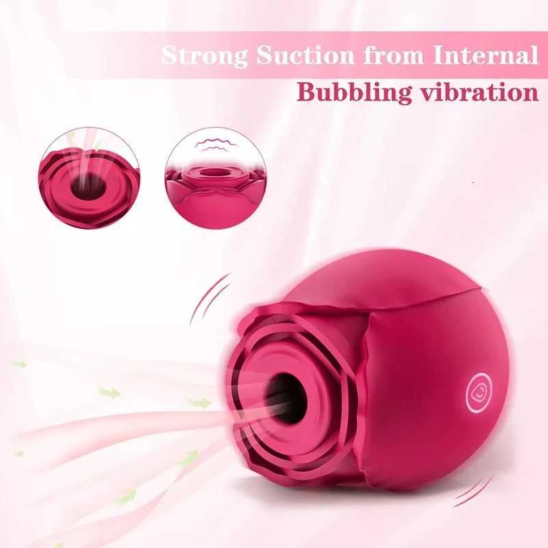 Smart Adult Sex Toys Rose Sucking Vibrator Vagina Nipple Sucker Licking Clitoris Stimulation Sex Toys For Women 18+ W250807