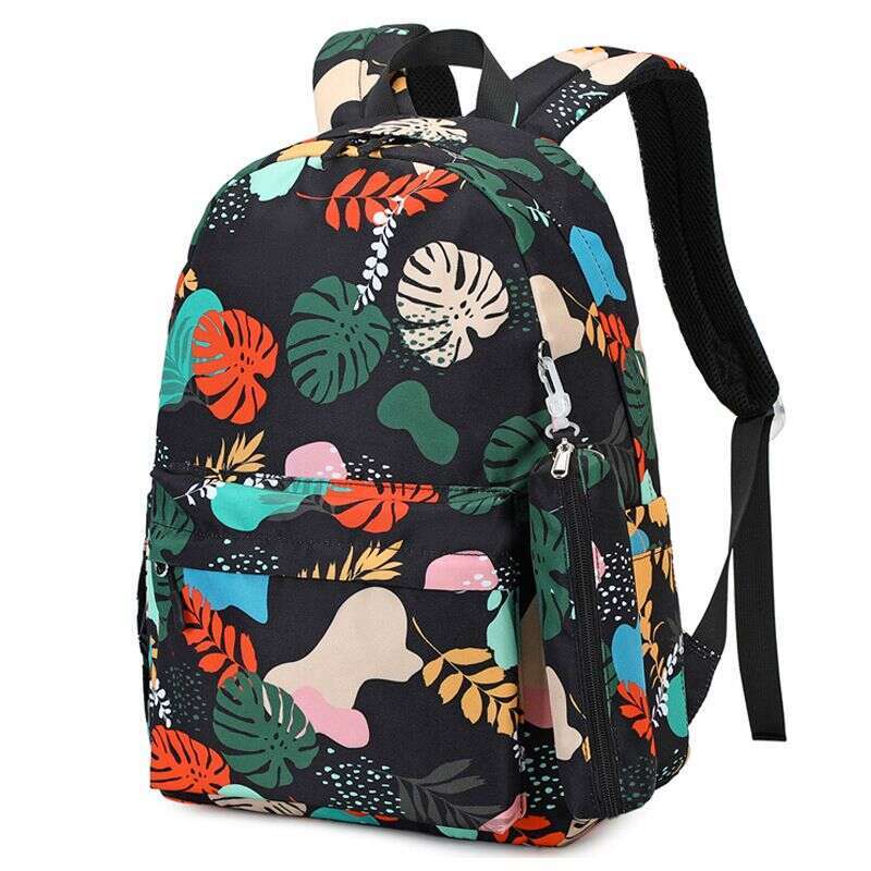 Women's Bags Trend Printed High School Student Backpack