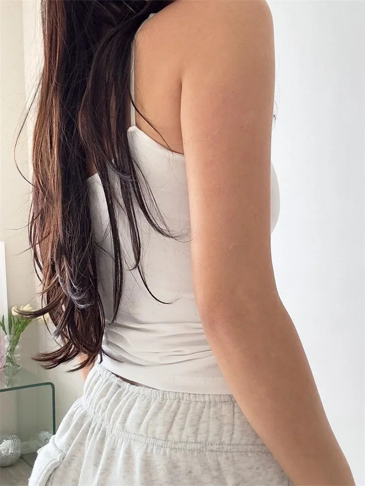 Womens Camis Sleeveless Floral Print Slim Fit Tank Top Summer Casual Crop Y2K Clothes 250807