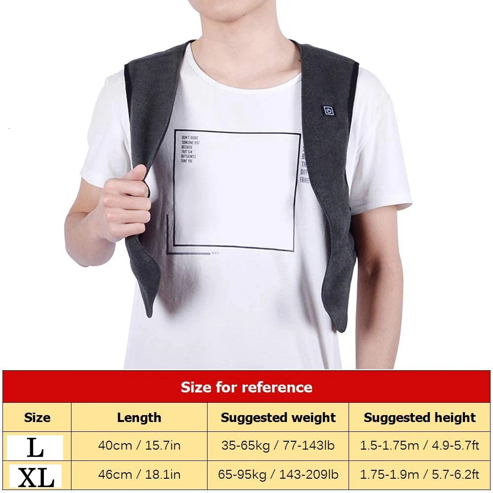 Men Autumn And Winter high quality Heated Vest Electric Heated Jackets Men Graphene Heat Coat USB Heating Padded Jacket 250805