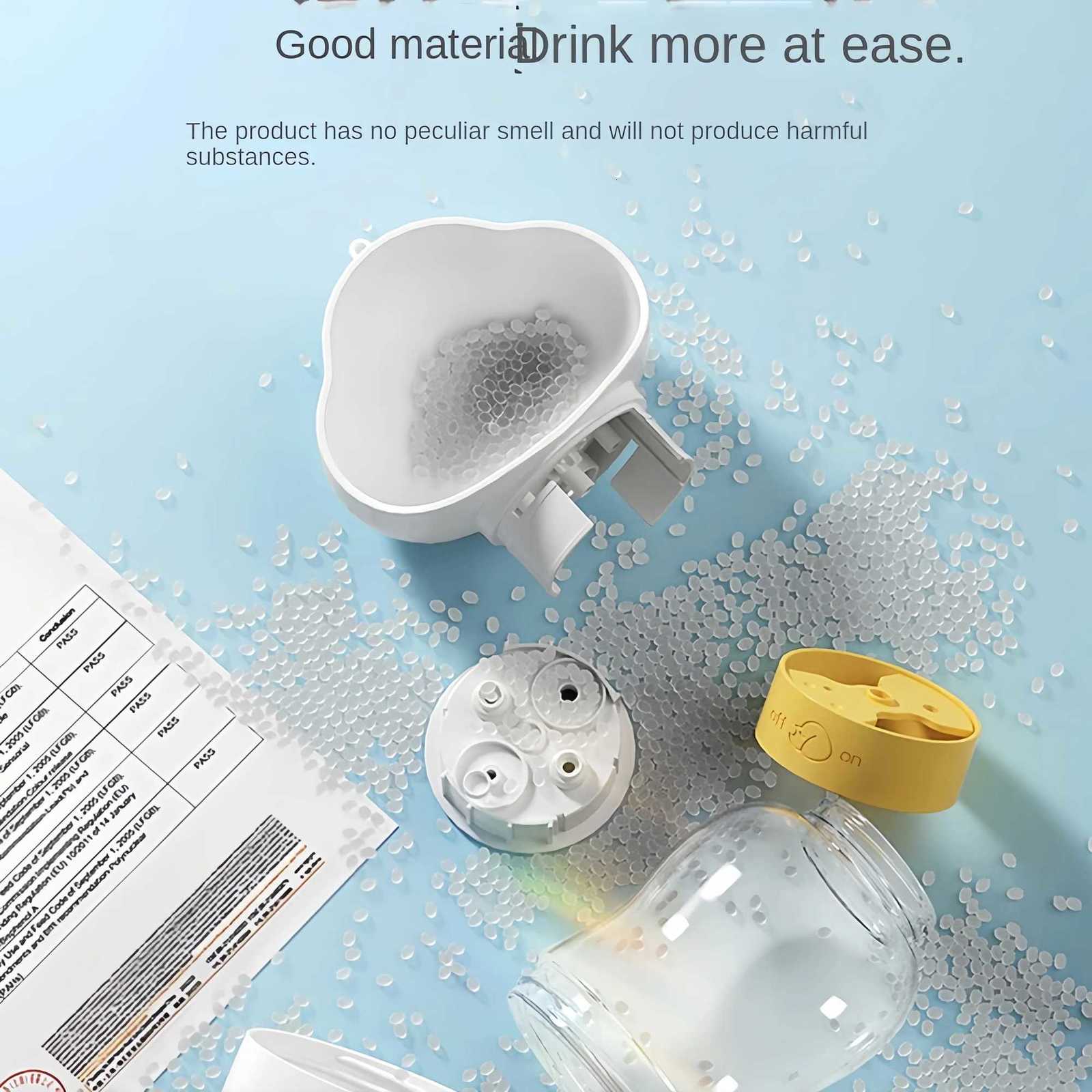 2 in 1 Pet Dog Water Bottle Feeder Bowl Portable Water Food Bottle Pets Outdoor Travel Drinking Dog Bowls Water Bowl for Dogs Y250806