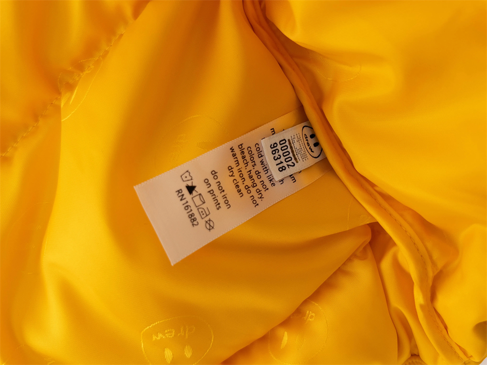 Drew House Men's Clothing Warm cotton-padded jacket winter designer niche American retro print loose denim jacket