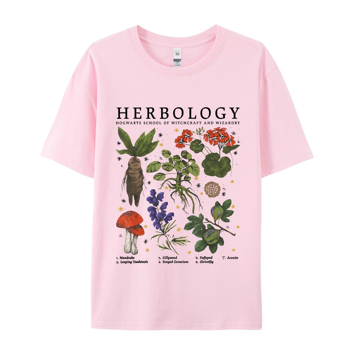 Unisex Fashion Tee with Unique Prints Comfortable Round Neck T shirt