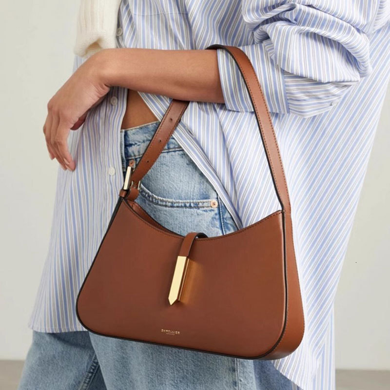 demelli bag womens handbag armpit bag new generous and simple one shoulder handbag niche womens bag