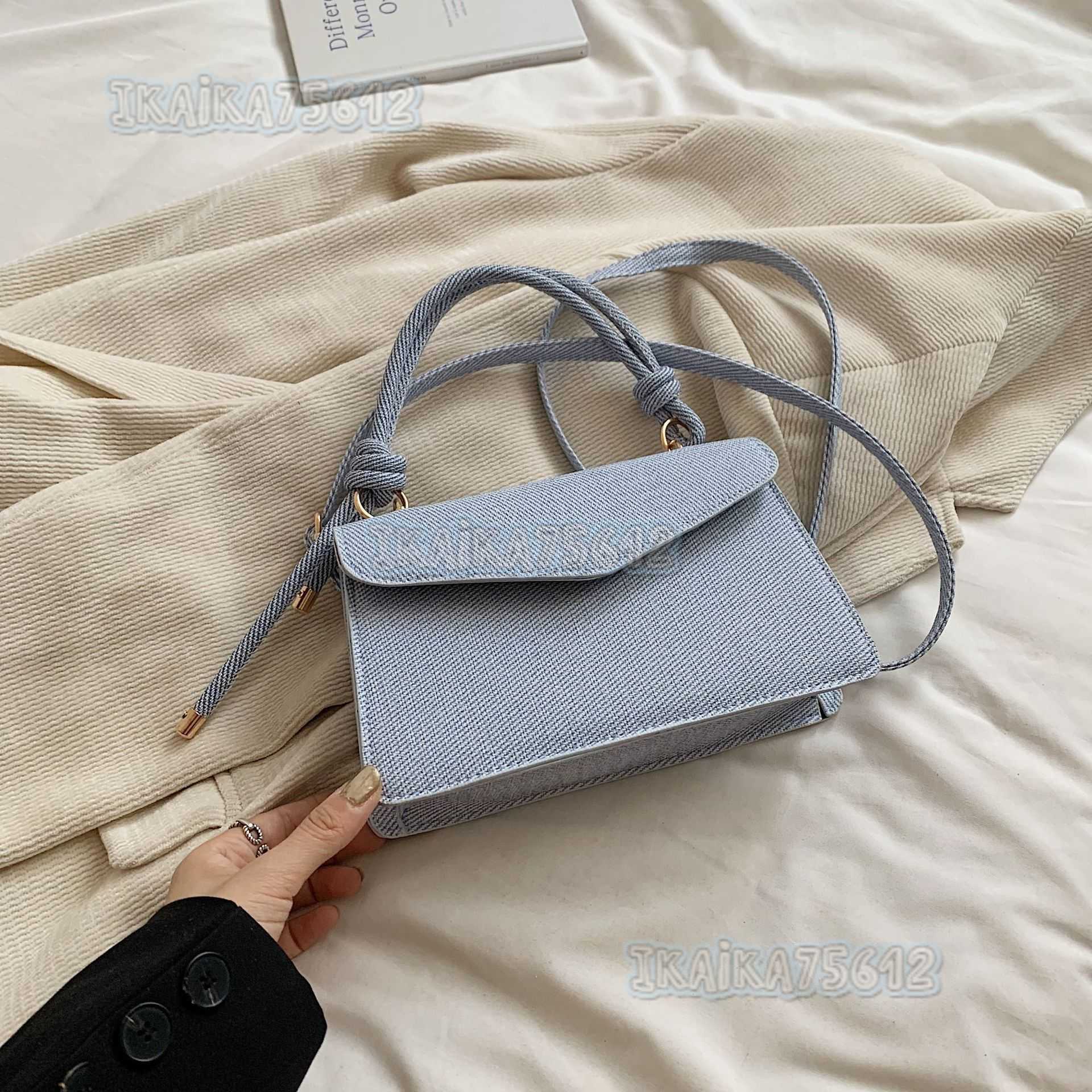 High-quality Texture Bag for Women 2024 Summer New Fashion Color-block Handbag Small Square Bag Versatile Shoulder Crossbody Bag for Women H250806